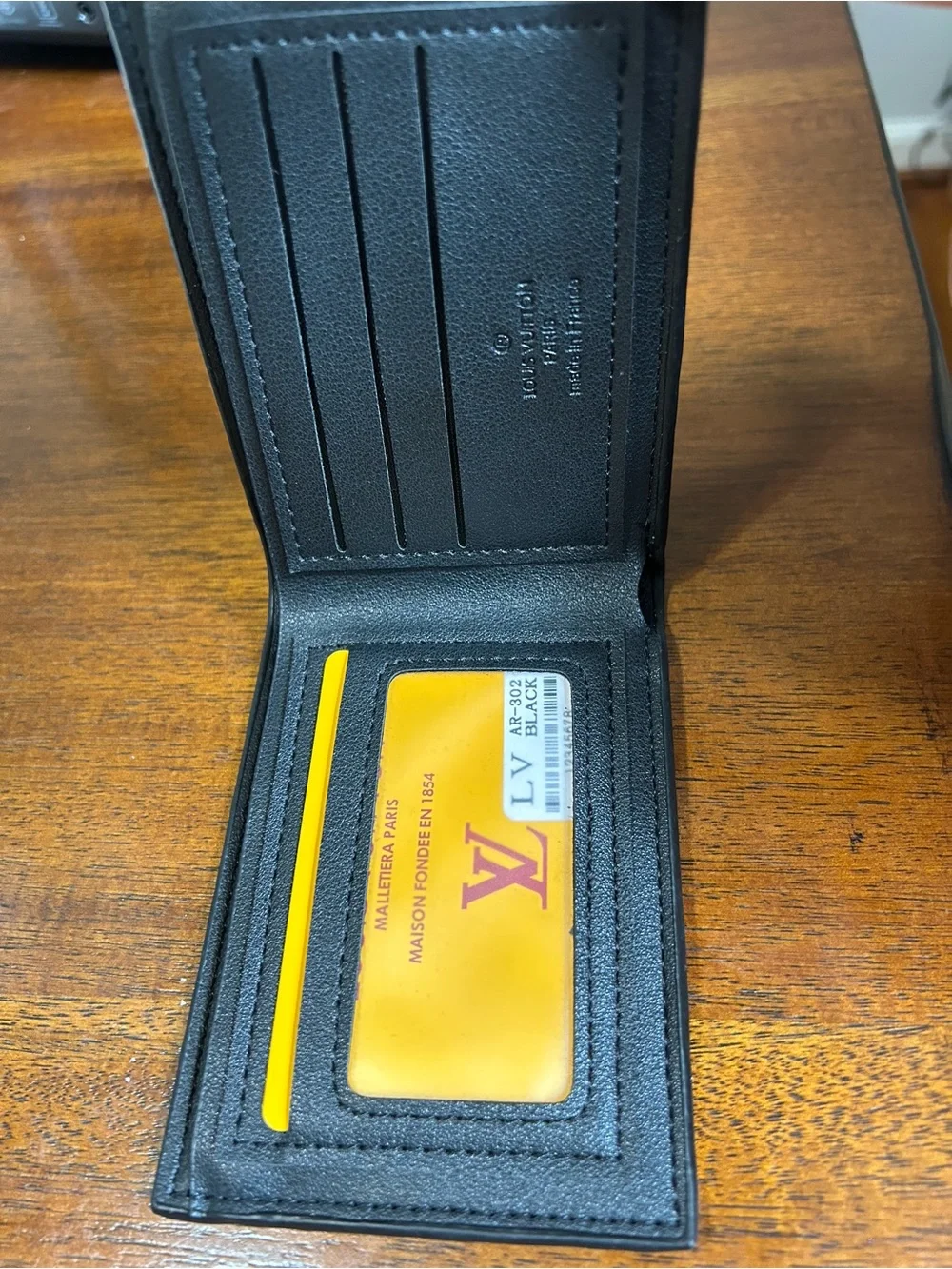 Louis Vuitton Black Wallet